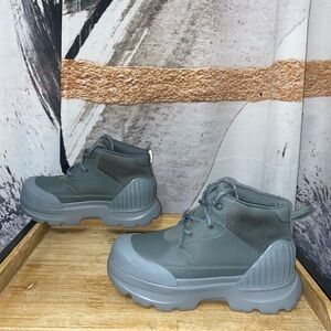 UGG Australia Womens Size 7.5 Neumel X Blue Grey Waterproof Rain Boots Shoes